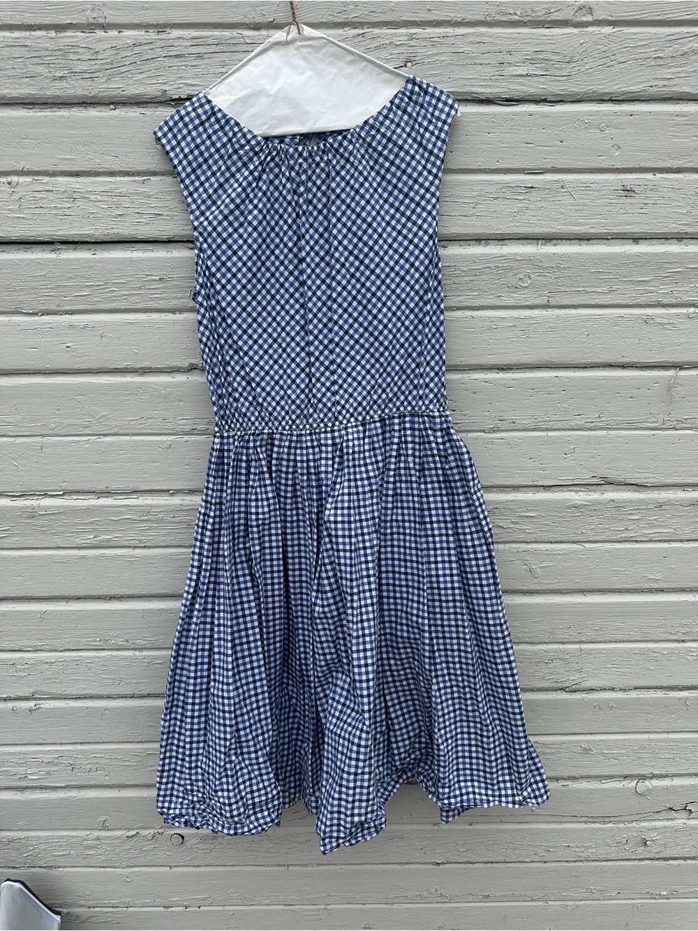 Merona Blue Gingham Sleeveless Sundress